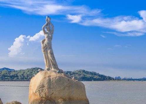 珠海旅游标志景点渔女雕像,原来有这么动人的