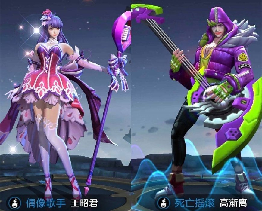 王者荣耀,王昭君皮肤深藏的秘密:一个女人和五