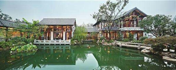 马云杭州11亿桃花源豪宅内部曝光,后院堪比