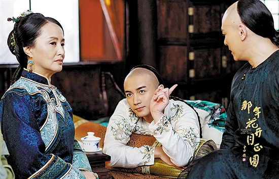 羊城晚报记者 龚卫锋 讲述"清末女首富"周莹传奇人生的电视剧《那年