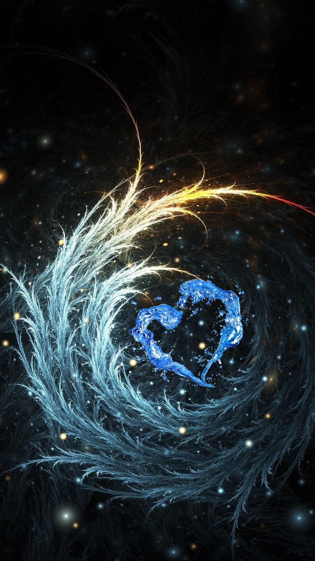 暗黑系手机壁纸,简洁、梦幻艺术