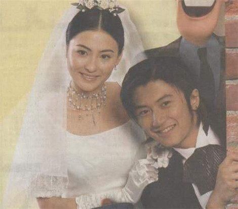 谢霆锋与张柏芝结婚照曝光,张柏芝看起来好美