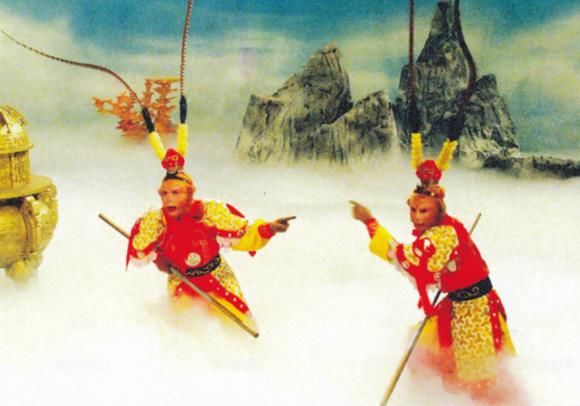 央视西游记中较为有名的几位孙悟空替身(剧照