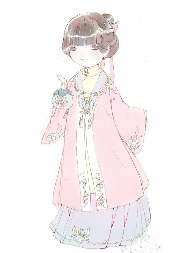 唯美手绘国风汉服,有小清新萌萌哒,有妩媚动人