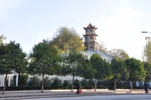 发现天中美:创森惠民!河南上蔡县城市民出门500米有休闲绿地