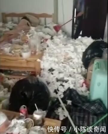 女子租房三个月,房东来收房租,推开门一看,气的