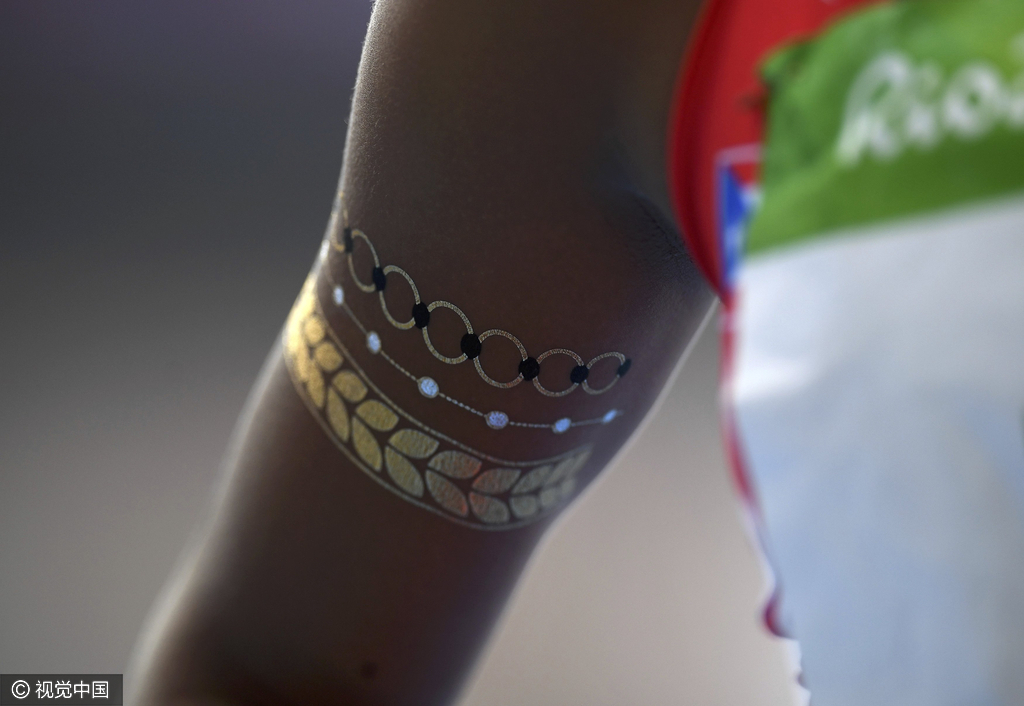 荧光文身相当罕见