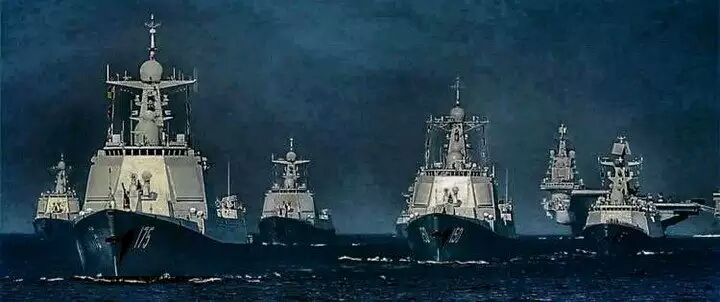 2019年可能服役的人民海军主力战舰数量图