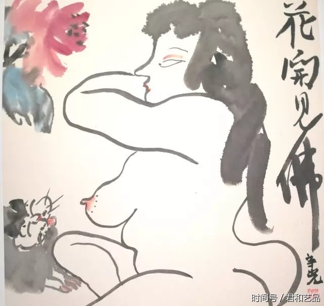 【面朝大海|千江无色】无相堂主周宇光画作品