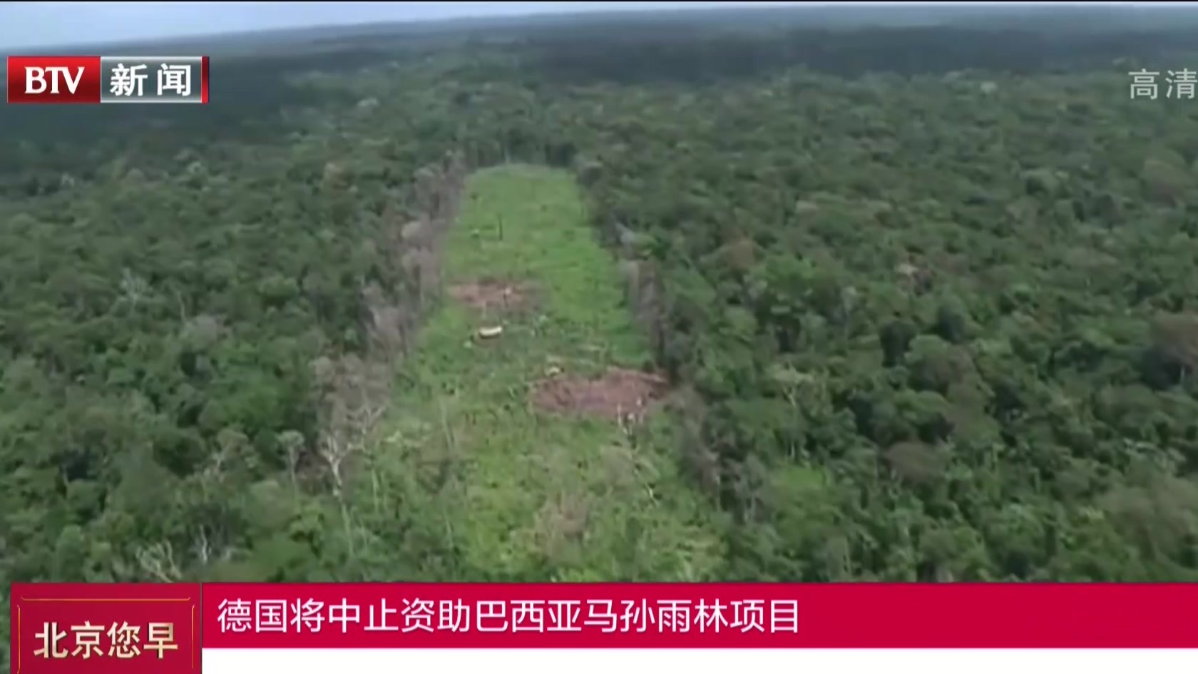 德国将中止资助巴西亚马孙雨林项目