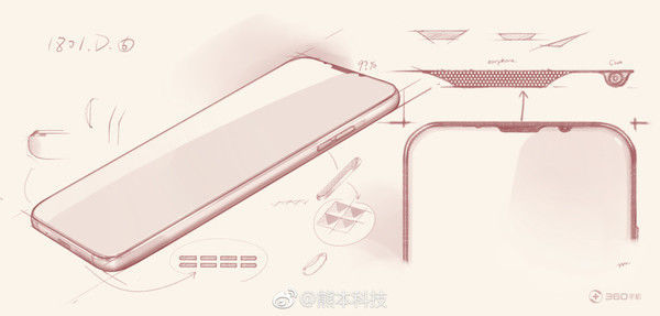 360全面屏新机屏占比逆天 酷似iPhone X-北京