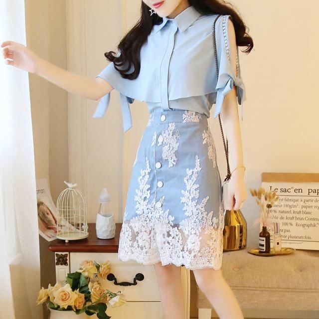 小个子女生别再穿长裙!半身裙套装更适合你,让