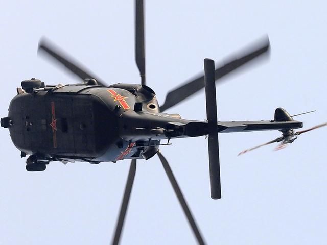 图为疑似已经服役的直20直升机