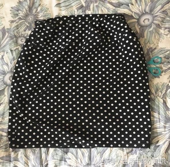 如何将包臀裙的腰围改小?