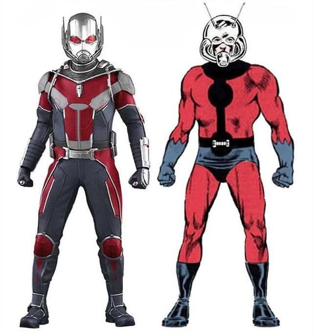 《复仇者联盟》电影人物与漫画原型大对比,你