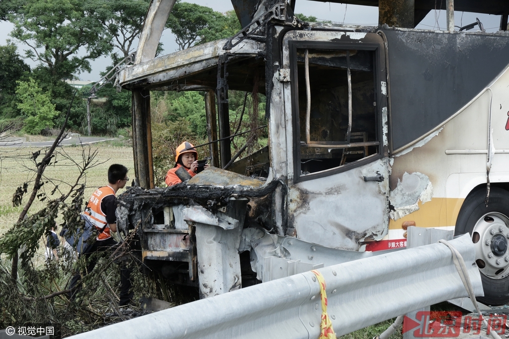 刘克鑫21日晚间出席家属协调会，说明海基会提供的协助。