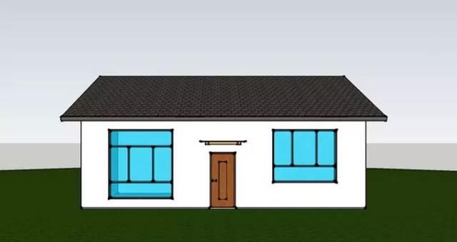 11x11东北农村新式砖瓦房,10万元就能盖,谁都