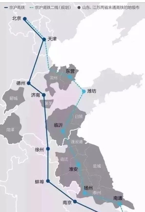 东营崛起了!京沪二线和环渤海高铁都经此地,成