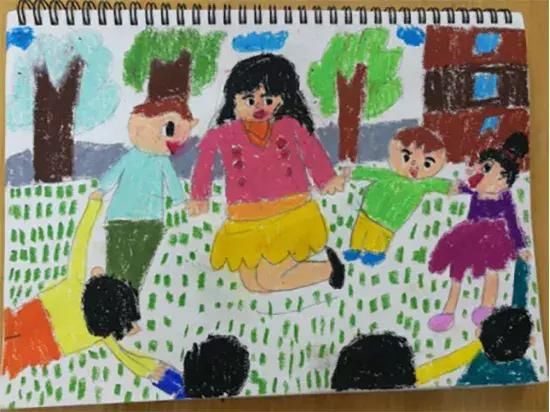 小学生用画笔画出好老师!原来孩子眼里的好