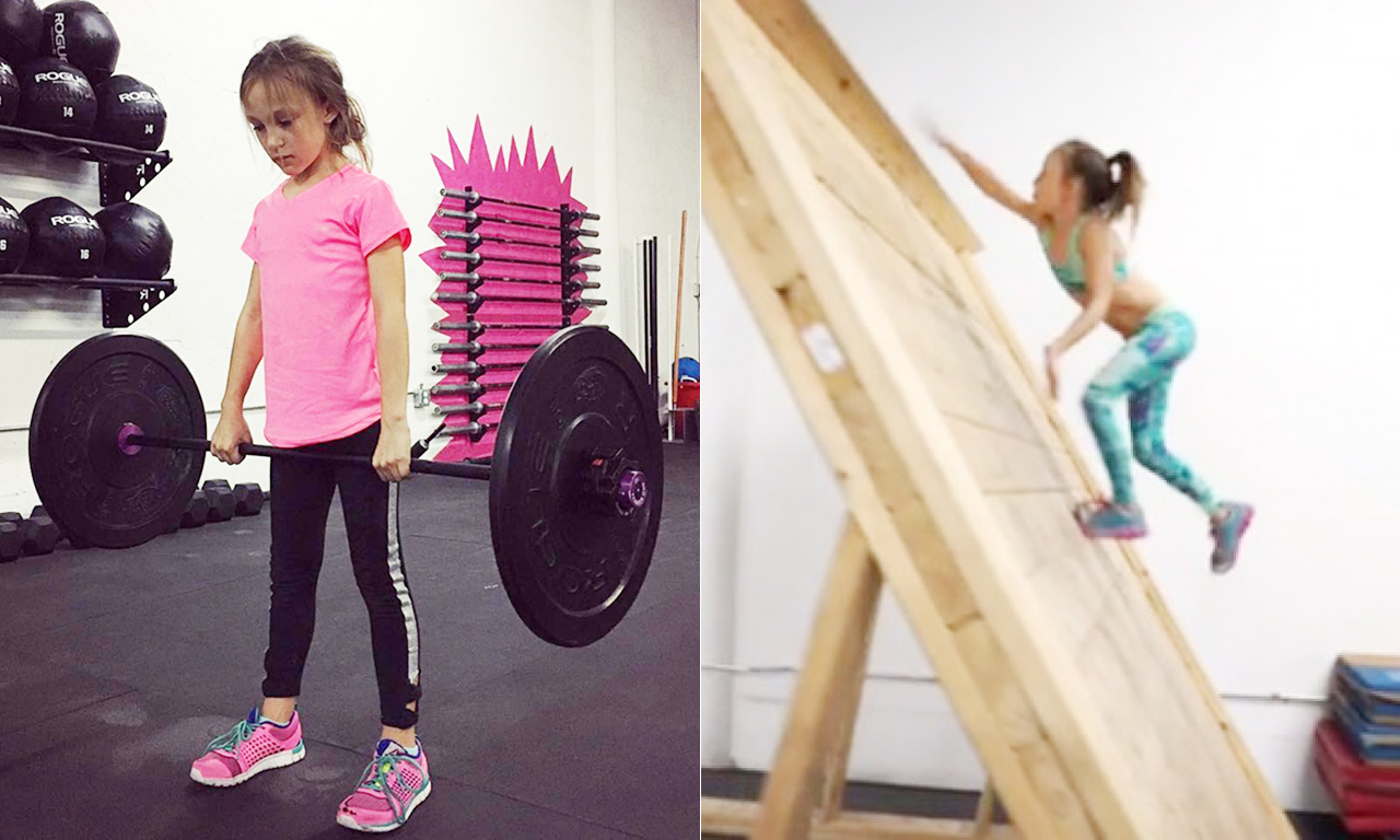 极限障碍跑并不是一项有勇气就能完成的项目，9岁的米拉能完成这样极限的挑战是经过长期的专业训练，所以不要冒然参加这样极具挑战的比赛。