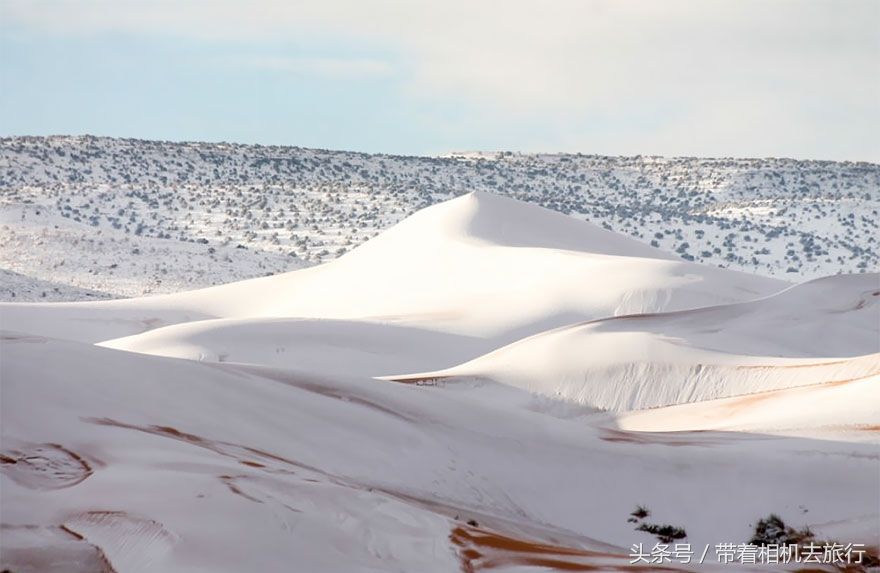 反常的天气:撒哈拉沙漠连续两年下雪
