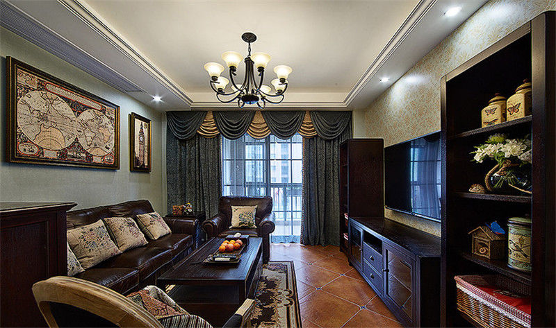 135平米的房子装修只花了21万,欧美风情风格让人眼前一亮!