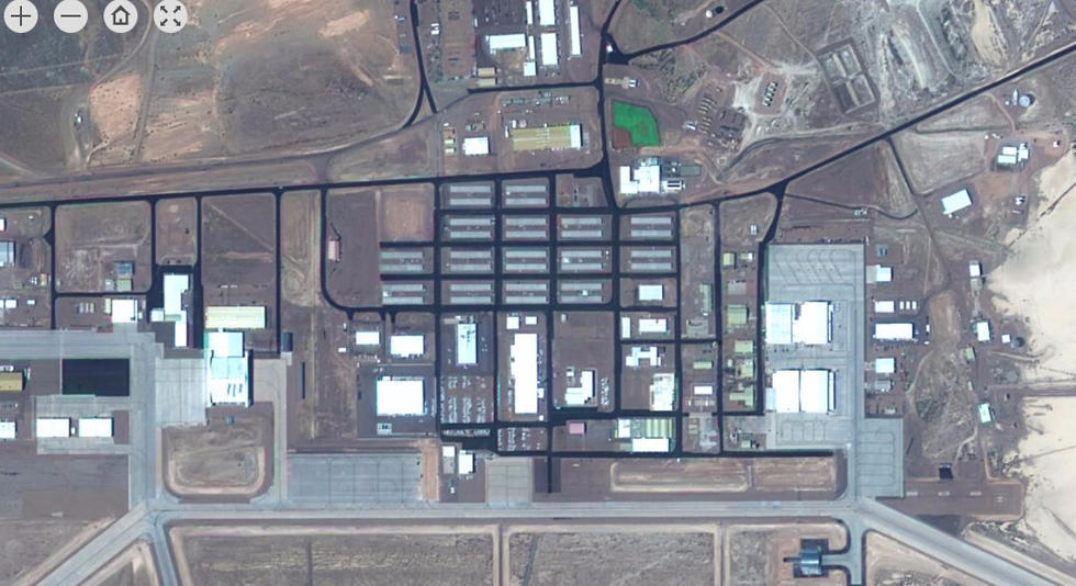 中国卫星拍到美国神秘的51区基地