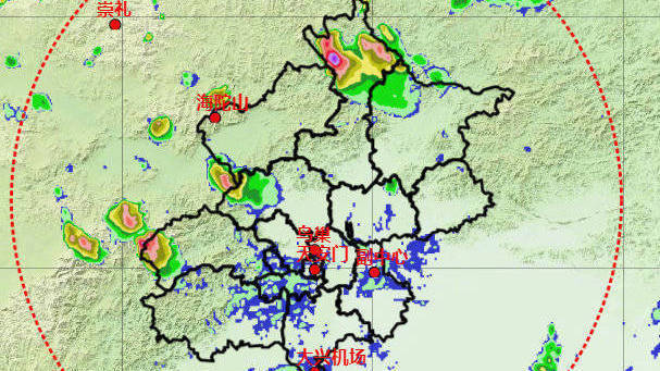 可能有冰雹！ 北京五区发布雷电蓝色预警