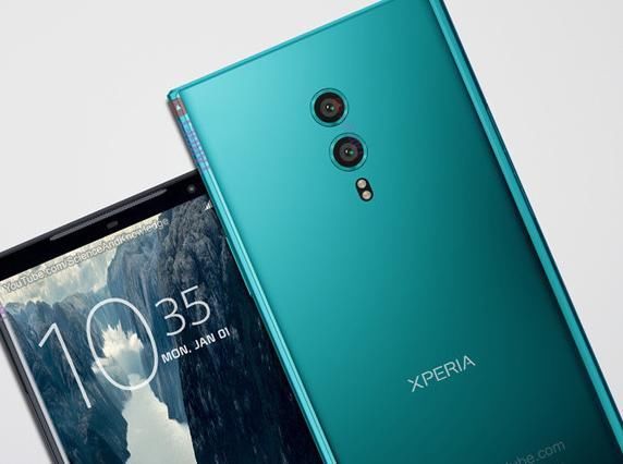 索尼全面屏概念机曝光:延续硬朗风格借鉴三星