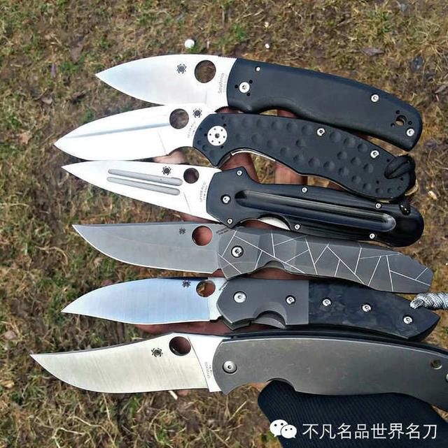 世界名刀知名品牌Spyderco 美国蜘蛛刀
