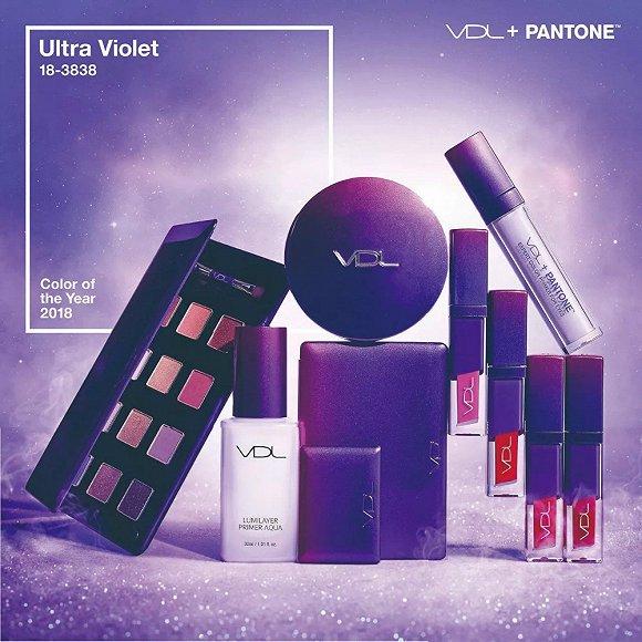 日美好事物】Pantone流行色有了一阵套化妆品