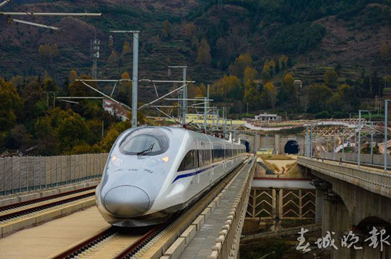 曲靖可乘高铁直达玉溪 票价99元仅需90分钟