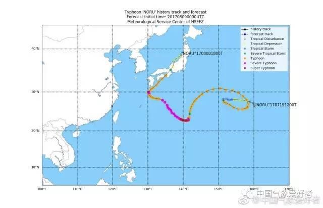 奥鹿成为史上第二长寿台风!长寿台风盘点