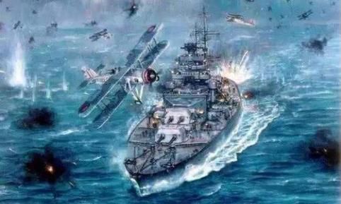 二战英国海军最倒霉的主力战舰,开局三分钟刚