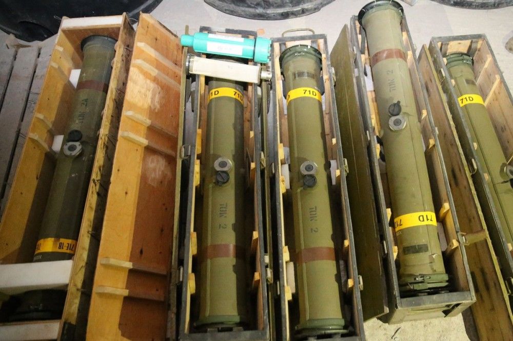 美国陶式反坦克导弹.