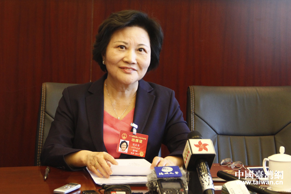 台籍人大代表:用脚投票的台湾青年越来越多 台籍人大代表:用脚投票的台湾青年越来越多