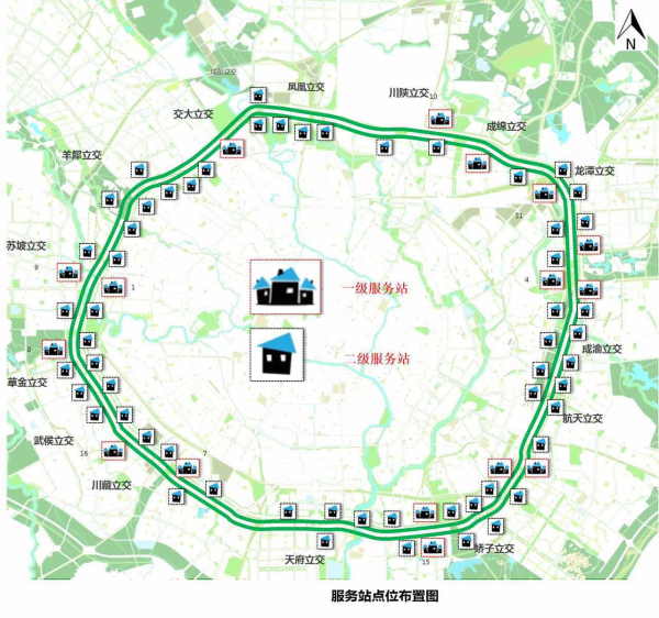 今天,成都交投集團路橋公司公佈了三環路熊貓綠道規劃設計方案,總體