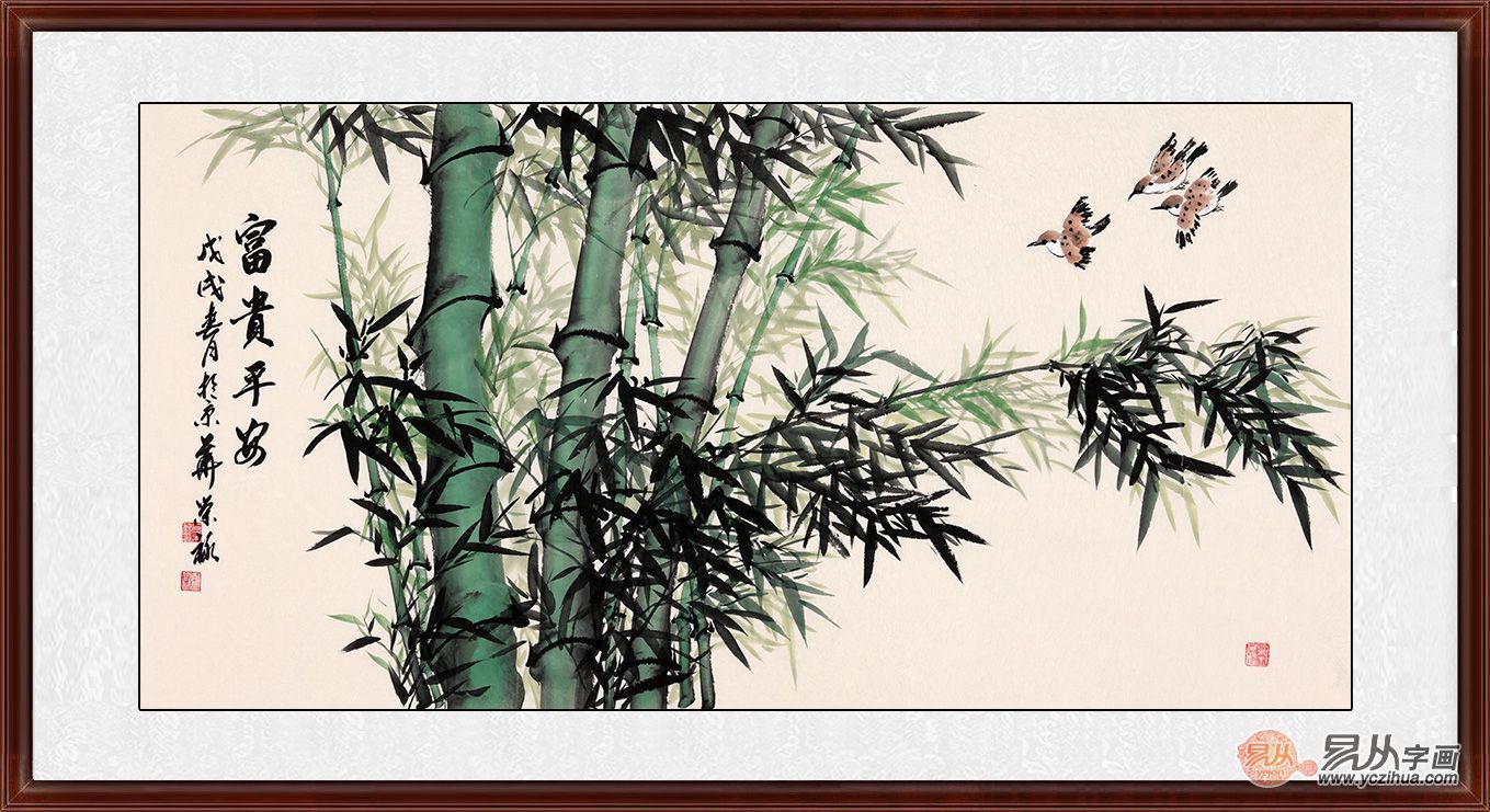 家里什么位置适合挂竹子画 这几个场合不能忽