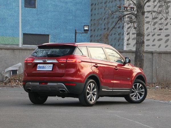 吉利博越7座SUV图片 2017吉利七座版配置\/试