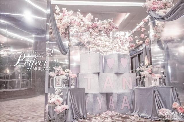 DODOWED婚礼案例推荐系列之唯美花嫁灰粉