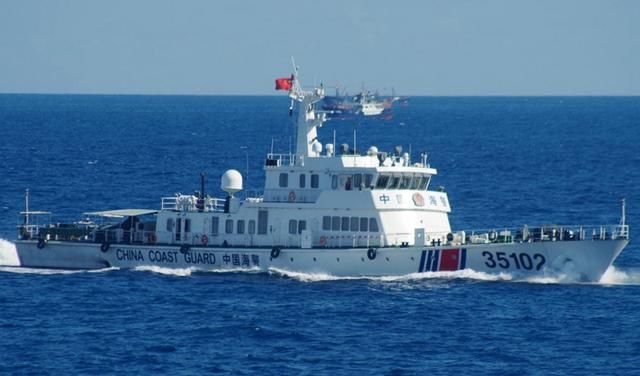 还是1月7日环球网的消息,当天,中国海警2307,2501,2305,2302舰船编队