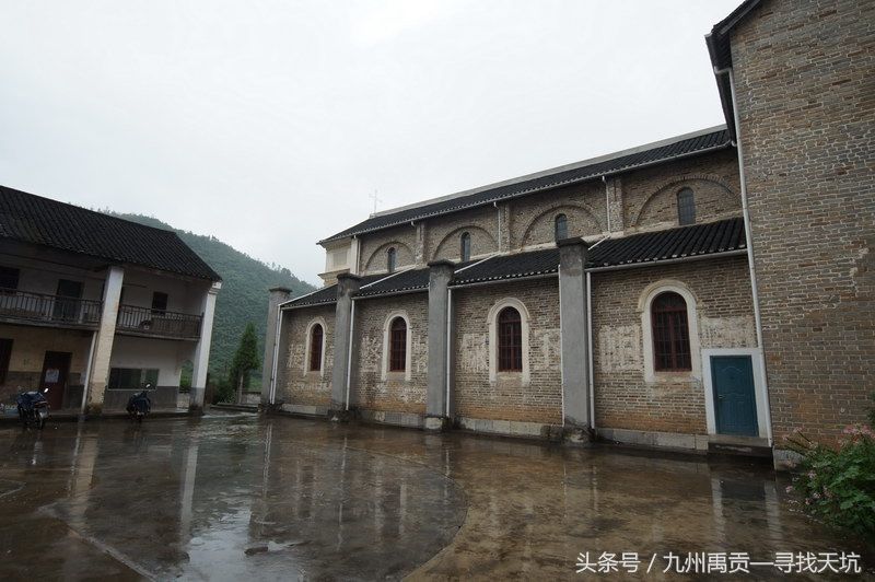 清代古教堂,湖北宜昌长阳县大堰乡石磙淌村天