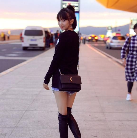 个子矮、腿粗能穿过膝长靴吗?如果能,到底该怎