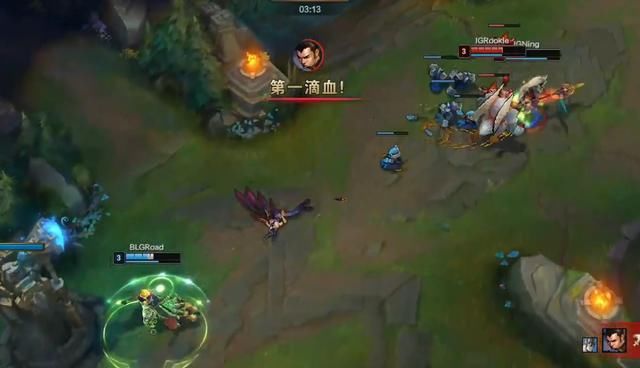 LPL:BLG祭出双辅助套路,无奈IG实力太强,霞4