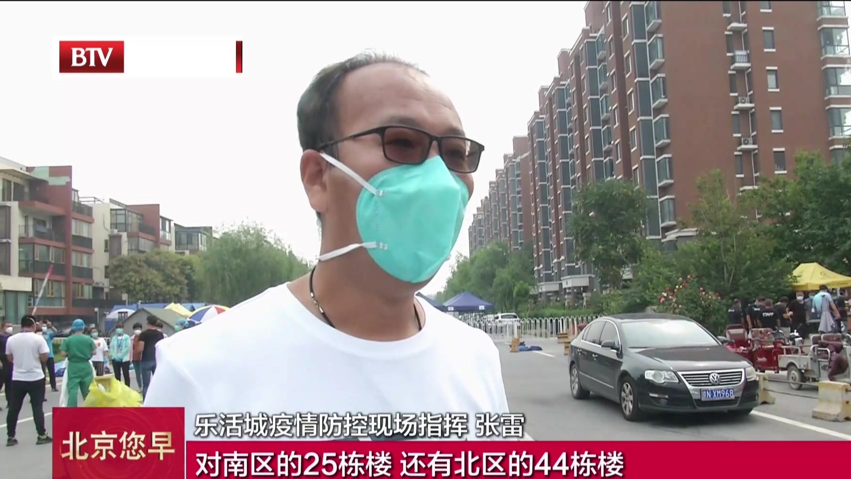 房山乐活城社区居民积极配合封闭管理  疫情防控有序开展
