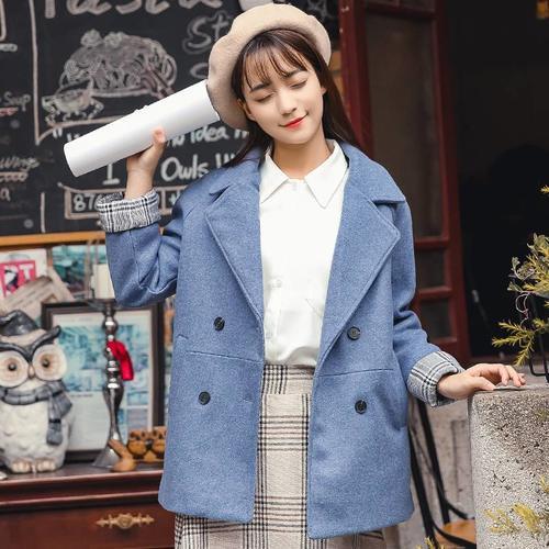 不是我吹,今年流行:毛呢大衣+短靴,1米5个子这