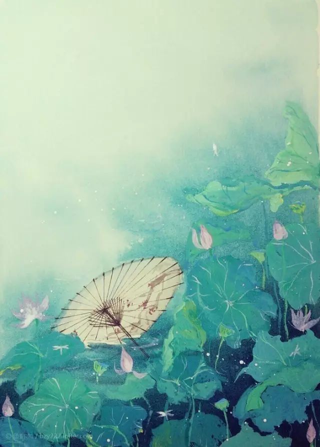 45张唯美古风插画风景壁纸