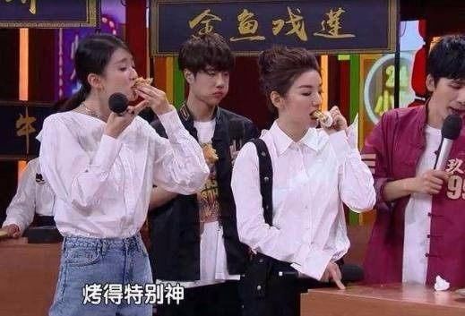 乔欣穿衣模仿迪丽热巴,连吃货人设也模仿,网友