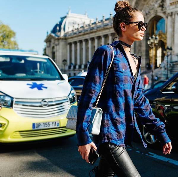 娱乐圈杨幂为格子衫正名了吗,谁说格子衫是蠢