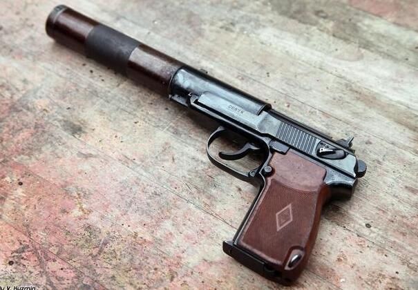 国产67式微声手枪